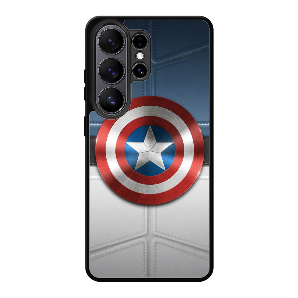 Captain America Shield Samsung Galaxy S26 Ultra phone case with DC0287 design