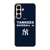 New York Yankees Baseball Samsung Galaxy S26 Plus phone case with DC1262 design