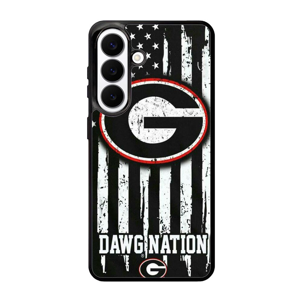 University Georgia Bulldogs Samsung Galaxy S26 Plus phone case with DC1923 design