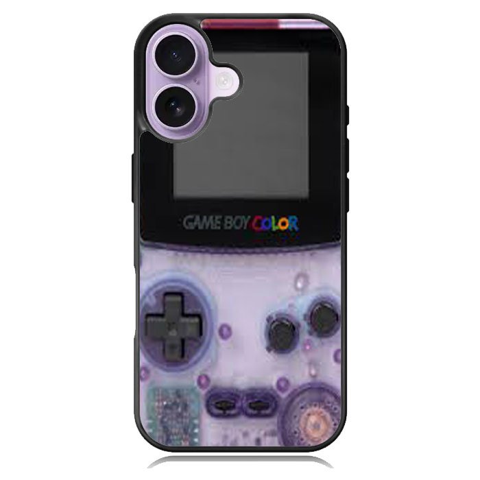 Purple Gameboy Case iPhone 16 Case DC1519