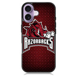 Arkansas Razorbacks Logo Case iPhone 16 Case DC0090
