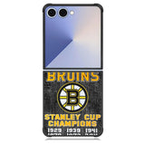 Boston Bruins Grunge Hockey2 Case Samsung Galaxy Z Flip 7 Case DC0227