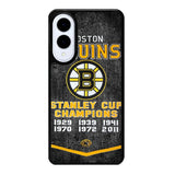Boston Bruins Grunge Hockey2 Case Samsung Galaxy S25 Edge DC0227