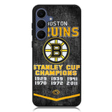 Boston Bruins Grunge Hockey2 Case Samsung Galaxy S25 FE DC0227