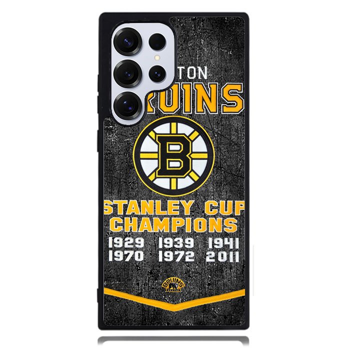 Boston Bruins Grunge Hockey2 Case Samsung Galaxy S24 Ultra Case DC0227