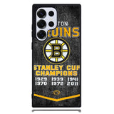Boston Bruins Grunge Hockey2 Case Samsung Galaxy S25 Ultra Case DC0227