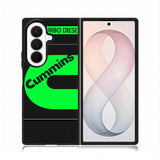Cummins Turbo Diesel Green Case Samsung Galaxy Z Fold 8 Ultra Case DC0410