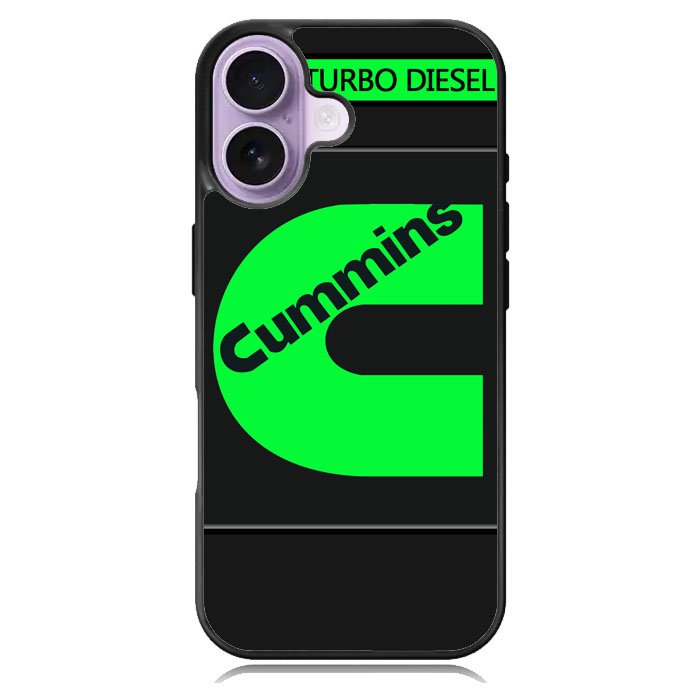 Cummins Turbo Diesel Green Case iPhone 16 Case DC0410