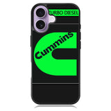 Cummins Turbo Diesel Green Case iPhone 16 Case DC0410