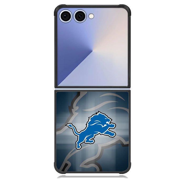 Detroit Lions Nfl Team Mascot Logo Case Samsung Galaxy Z Flip 7 Case DC0507
