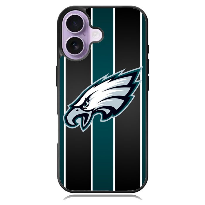 Philadelphia Eagles Nfl Sticker Case iPhone 16 Plus Case DC1417