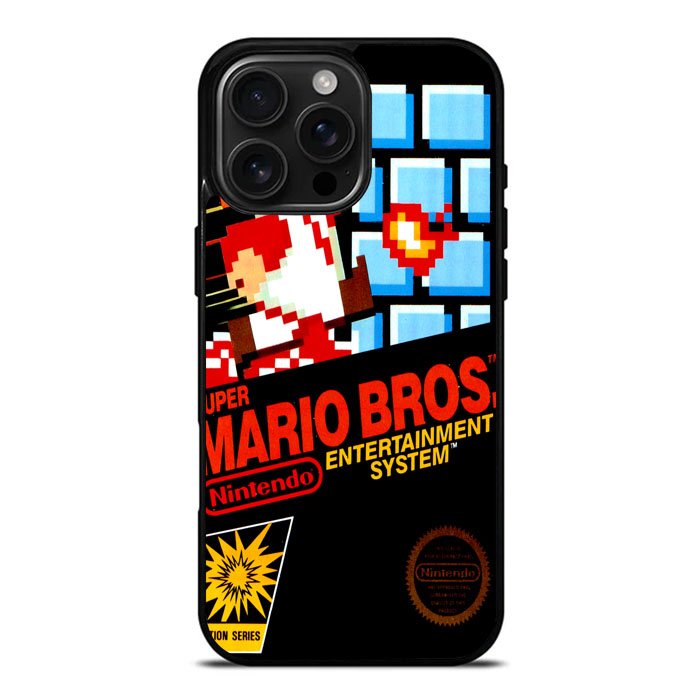 Super Mario Bros Game Nintendo Case iPhone 16 Pro Case DC1791