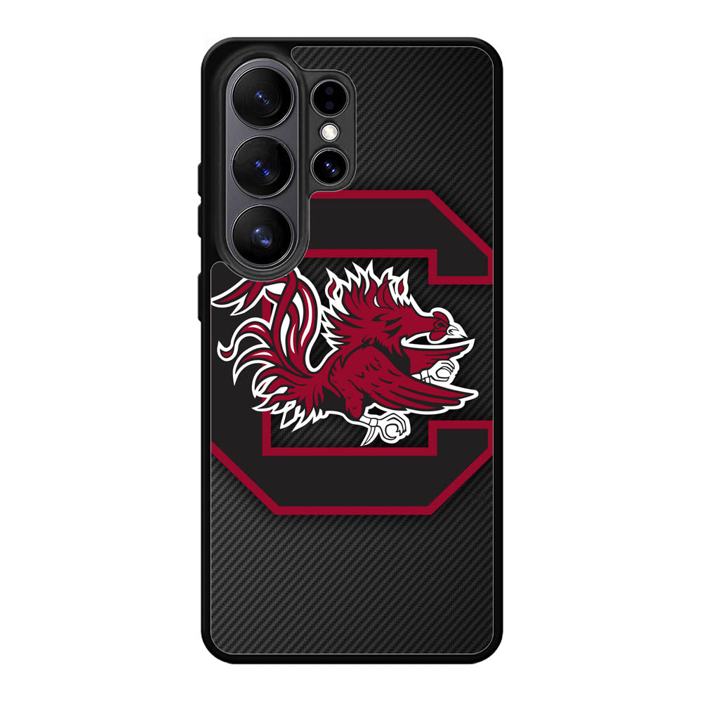 Usc University Of South Carolina Gamecocks Logo Case Samsung Galaxy S26 Ultra phone case with DC1938 design