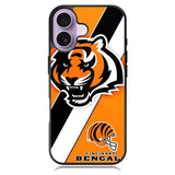 Cincinnati Bengals Orange Case iPhone 16 Case DC0352