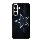 Metal Nfl Dallas Cowboys Nfl Team Logo Case Samsung Galaxy S26 phone case with DC1127 design