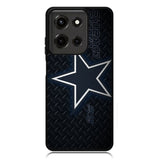 Metal Nfl Dallas Cowboys Nfl Team Logo Case Motorola Moto G Power 5G 2025 DC1127