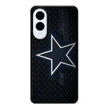 Metal Nfl Dallas Cowboys Nfl Team Logo Case Samsung Galaxy S25 Edge DC1127