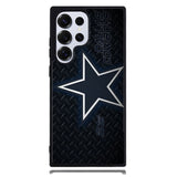 Metal Nfl Dallas Cowboys Nfl Team Logo Case Samsung Galaxy S25 Ultra Case DC1127