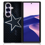 Metal Nfl Dallas Cowboys Nfl Team Logo Case Samsung Galaxy Z Fold 7 Case DC1127