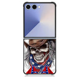 Rebel Skull Cowboy Case Samsung Galaxy Z Flip 7 Case DC1565