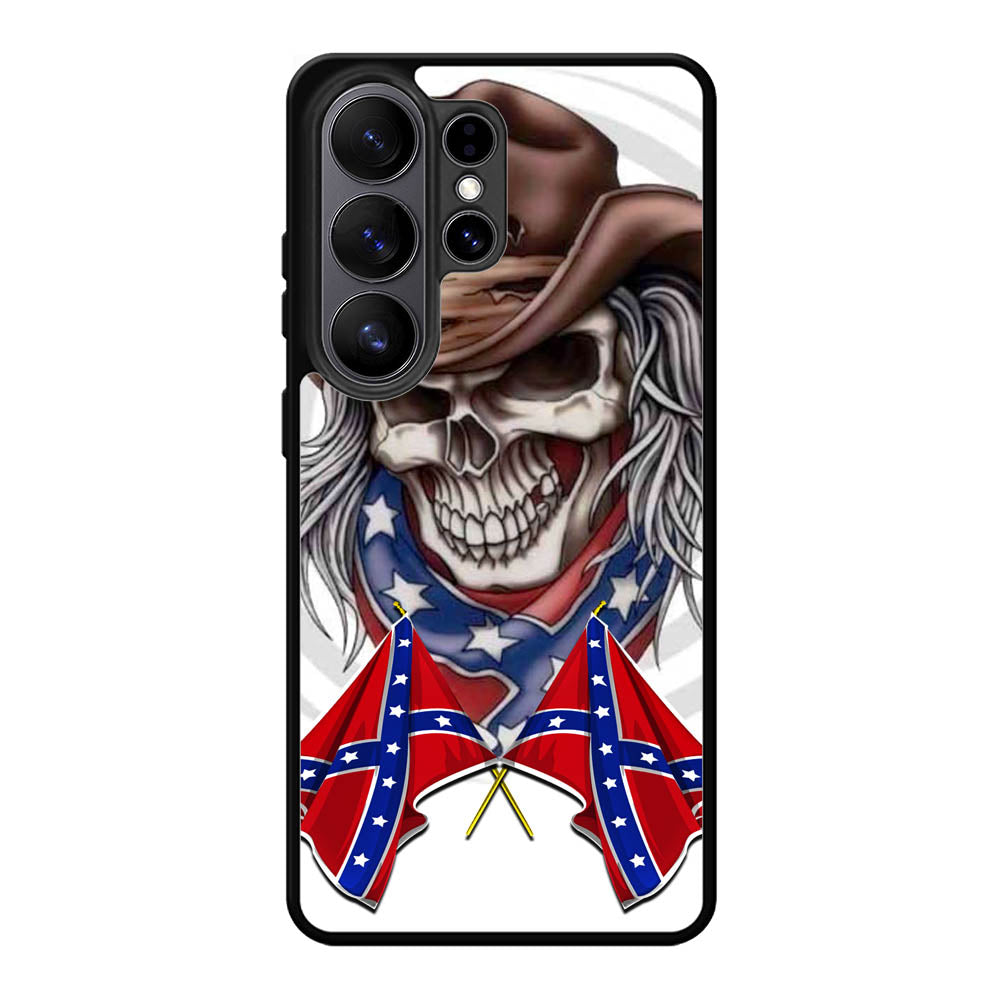 Rebel Skull Cowboy Case Samsung Galaxy S26 Ultra Case DC1565