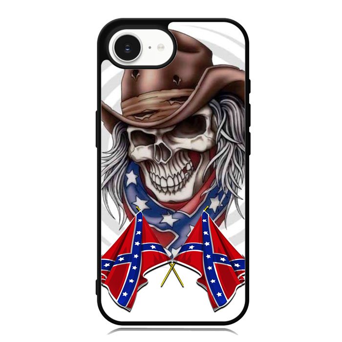 Rebel Skull Cowboy Case iPhone 16e Case DC1565