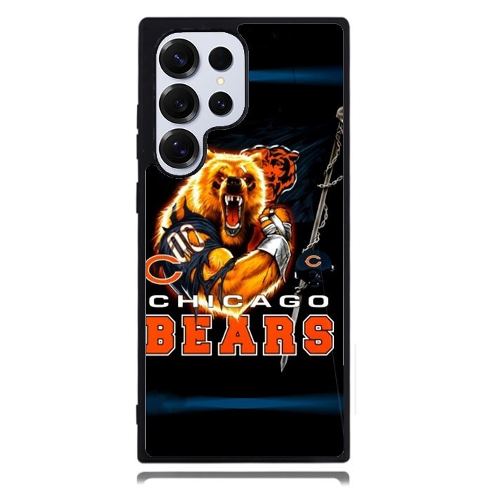 Rare Chicago Bears Nfl Team Bear Mascot Case Samsung Galaxy S24 Ultra Case DC1548