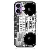 Boombox Case iPhone 16 Plus Case DC0224