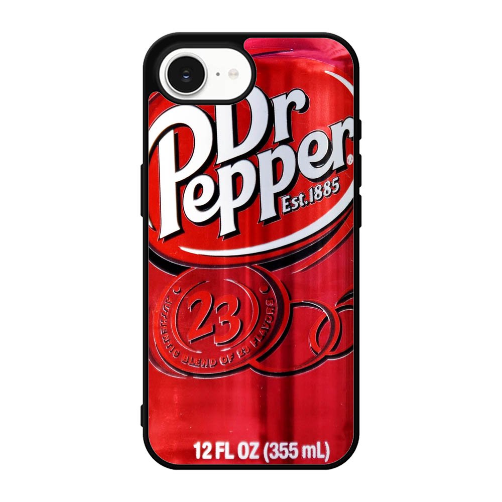 Dr Pepper Canned Can Drink Cola Soda Beverage Case iPhone 17e Case DC0547