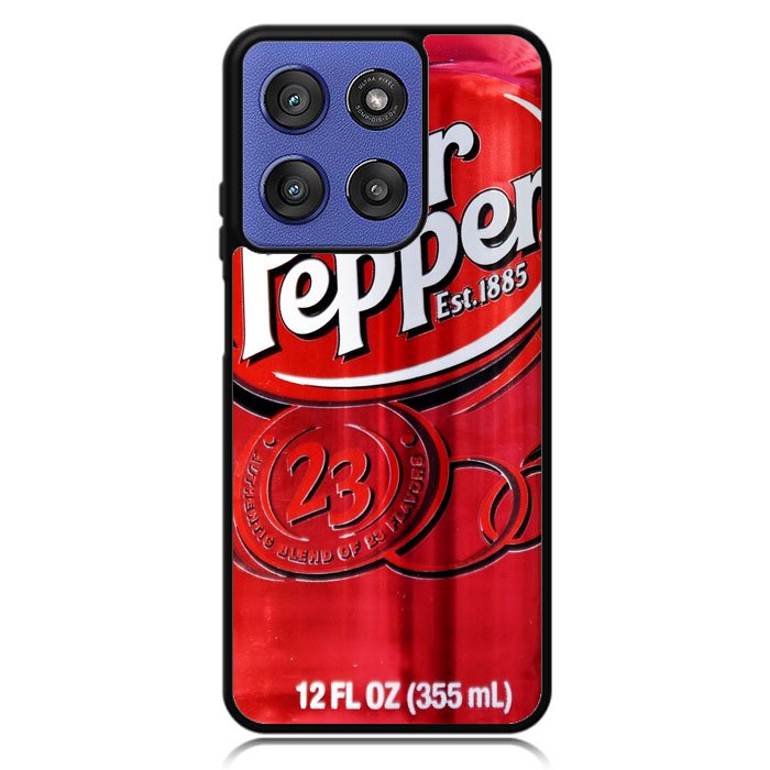 Dr Pepper Canned Can Drink Cola Soda Beverage Case Motorola Moto G Stylus 5G 2025 DC0547