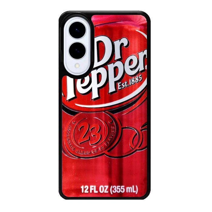 Dr Pepper Canned Can Drink Cola Soda Beverage Case Samsung Galaxy S25 Edge DC0547