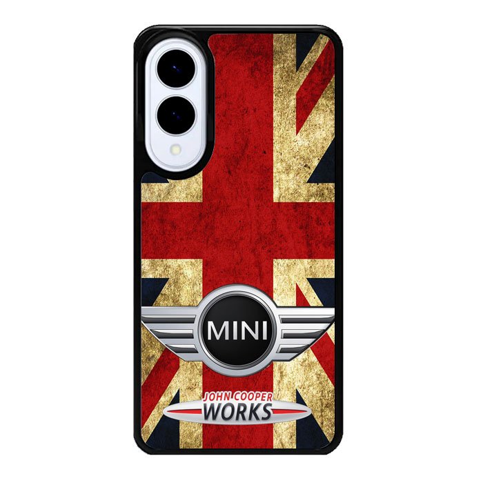 Mini Cooper Flag Jack Case Samsung Galaxy S25 Edge DC1176