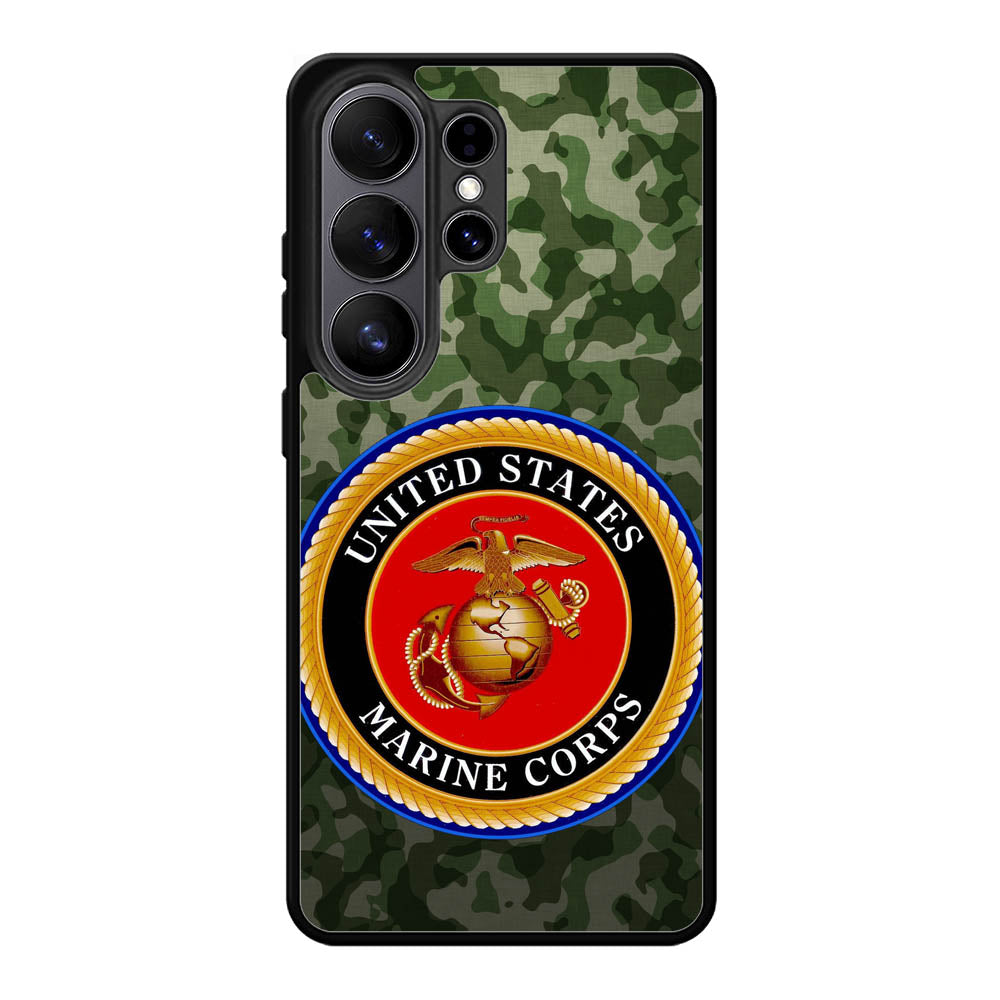 Us Marine Corps Usmc Case Samsung Galaxy S26 Ultra phone case with DC1935 design