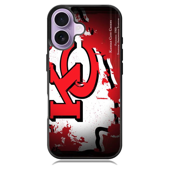 Kansas City Chiefs Case iPhone 16 Case DC0965