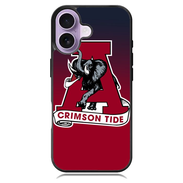 Alabama Crimson Tide Case iPhone 16 Case DC0038