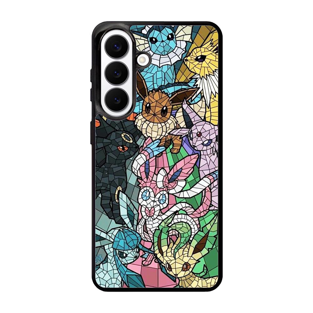 Pokemon Stained Glass Samsung Galaxy S26 Plus Case DC1495