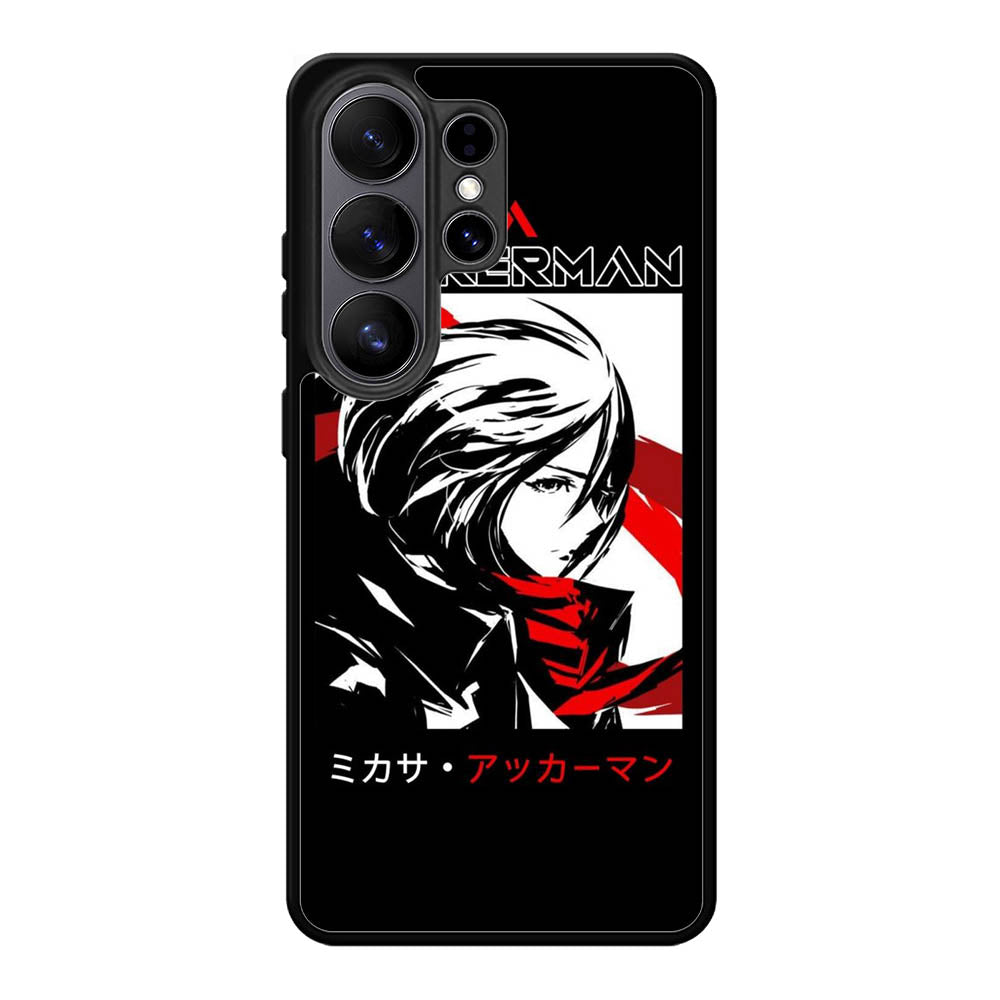 Mikasa ackerman Samsung Galaxy S26 Ultra phone case