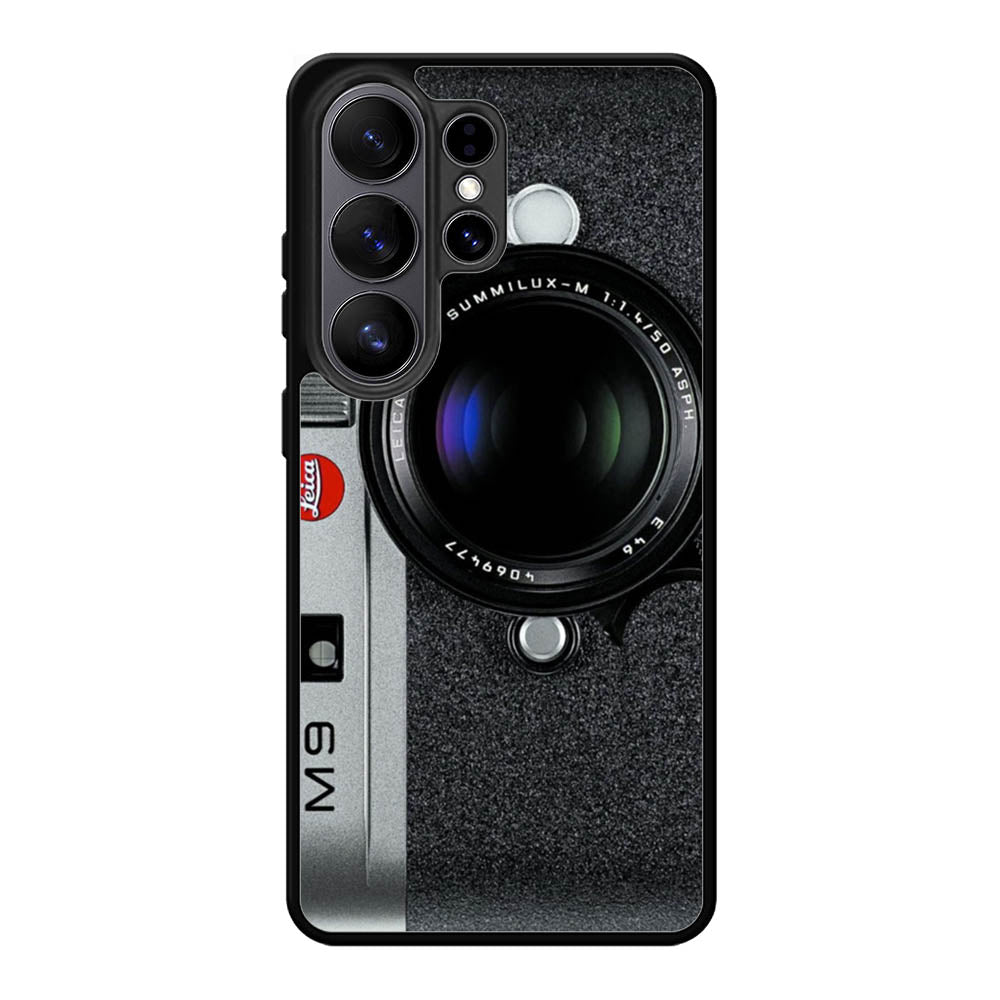 Black M9 Leica Camera Samsung Galaxy S26 Ultra Case