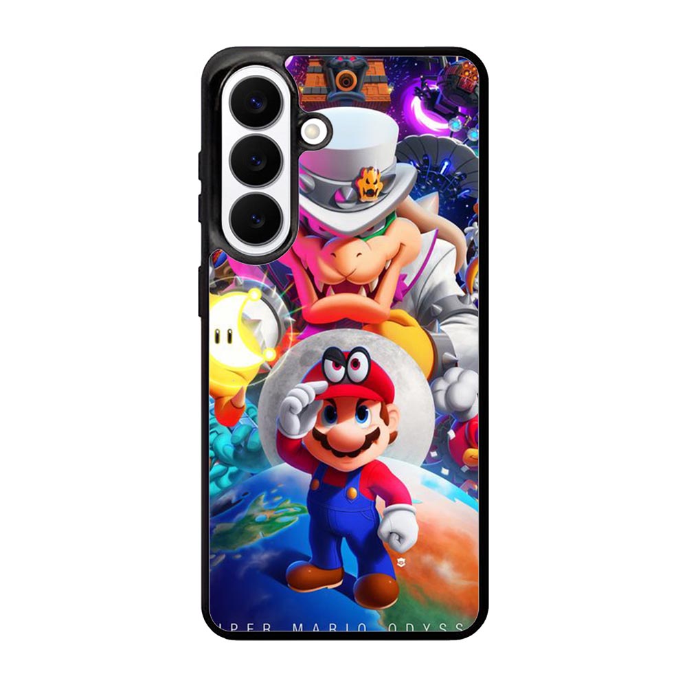 Super Mario Odyssey Samsung Galaxy S26 phone case with DC1795 design