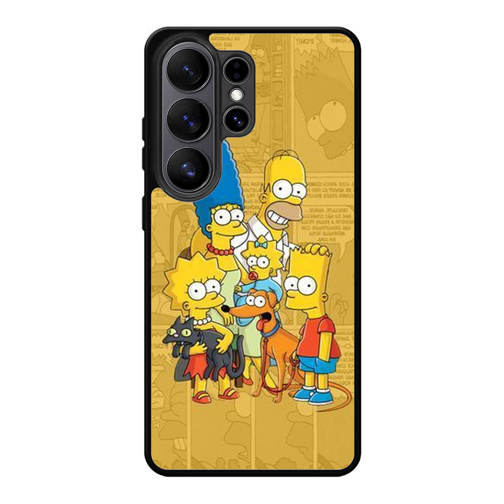The Simpsons Samsung Galaxy S26 Ultra Case DC1879