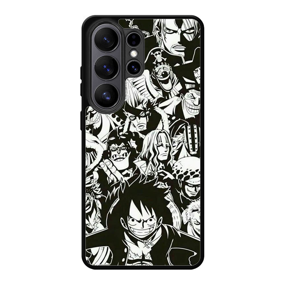 One Piece Pirates Samsung Galaxy S26 Ultra phone case with DC1366 design
