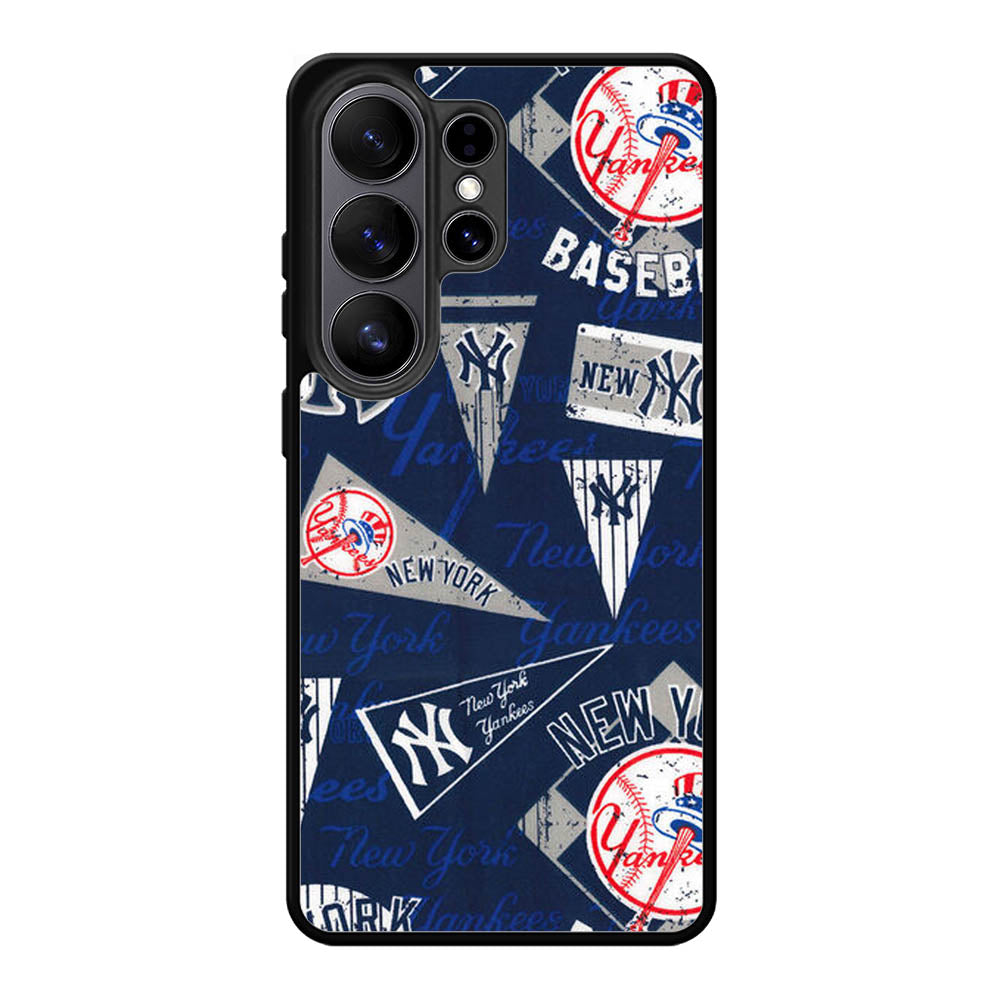 New York Yankees Vintage Samsung Galaxy S26 Ultra phone case with DC1278 design