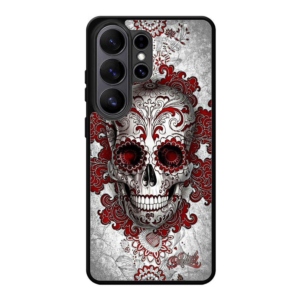 sugar skull tattoo Samsung Galaxy S26 Ultra phone case