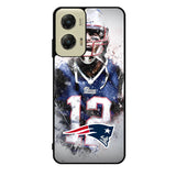 Tom Brady New England Patriots Motorola Moto G Stylus 5G 2024 Case