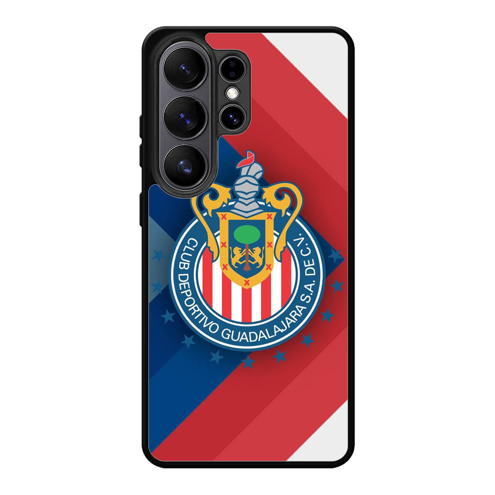 Chivas Guadalajara Samsung Galaxy S26 Ultra phone case with DC0343 design