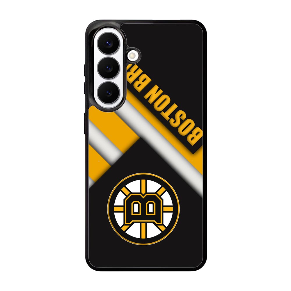 Boston Bruins Samsung Galaxy S26 phone case with DC0230 design