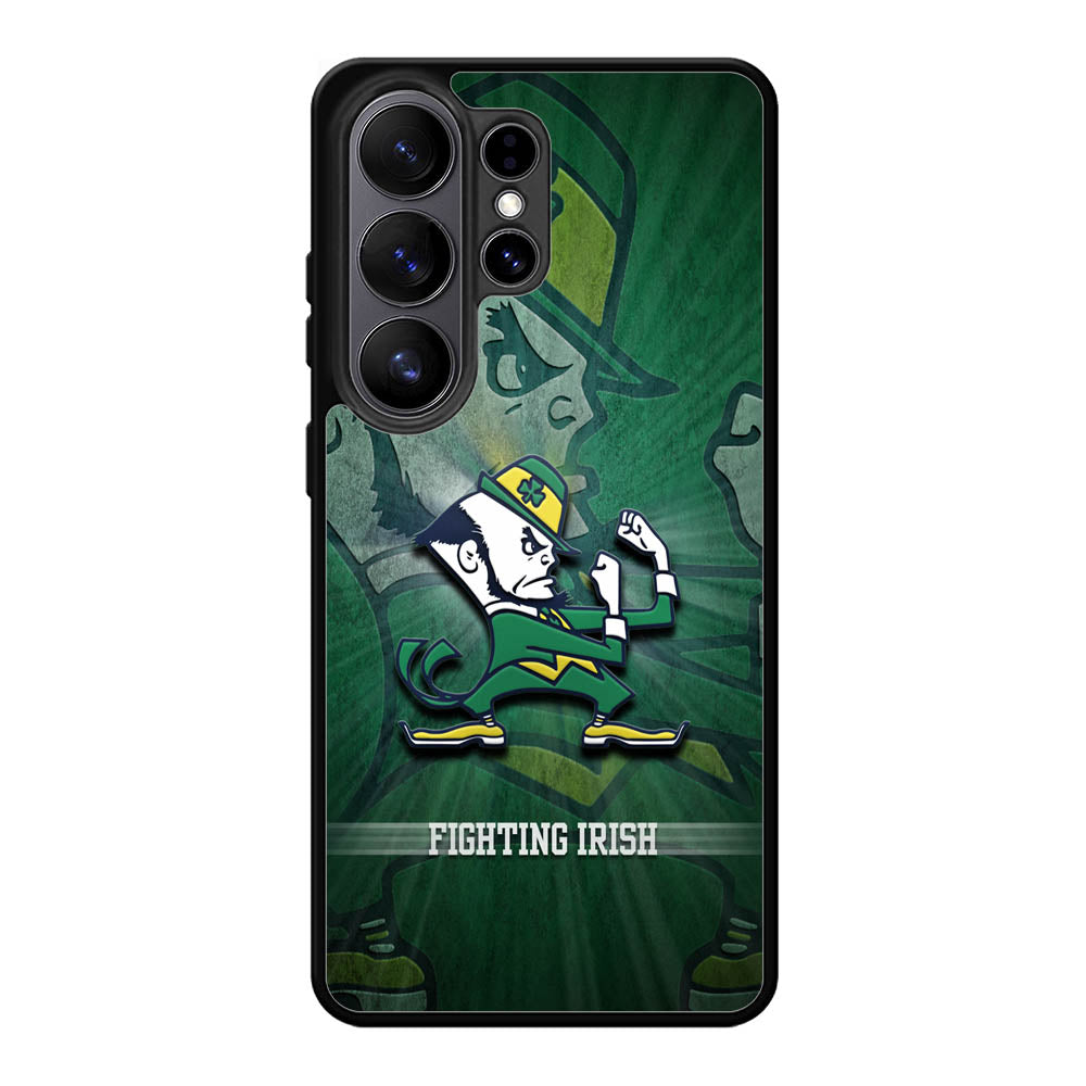 Notre Dame Fighting Irish Samsung Galaxy S26 Ultra phone case with DC1301 design