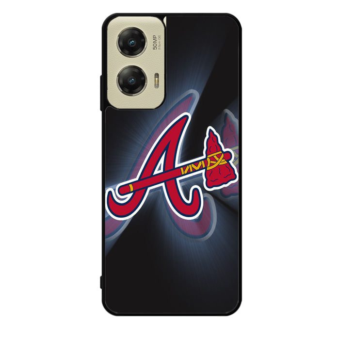 atlanta braves logo 1st Motorola Moto G Stylus 5G 2024 Case