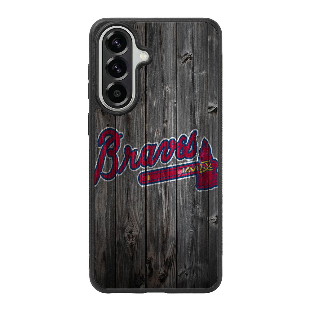 atlanta braves wood Samsung Galaxy A37 Case
