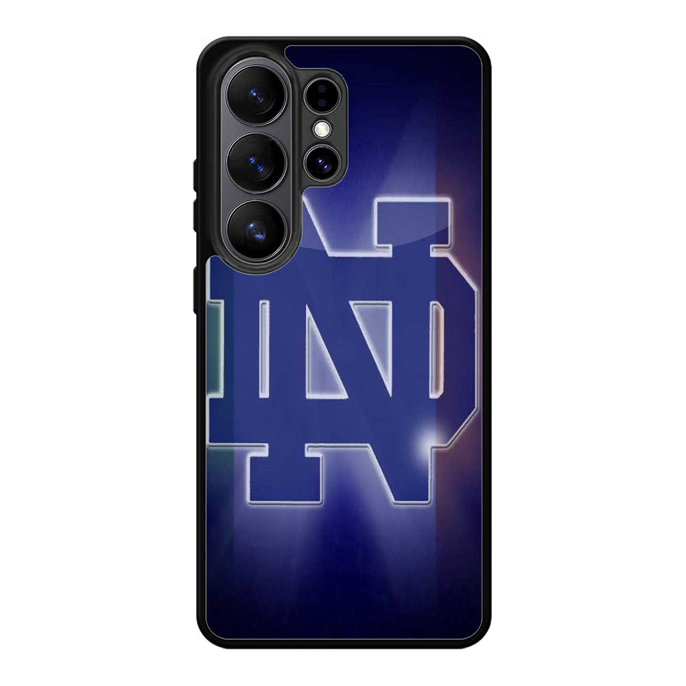 Notre Dame Football Samsung Galaxy S26 Ultra phone case with DC1304 design